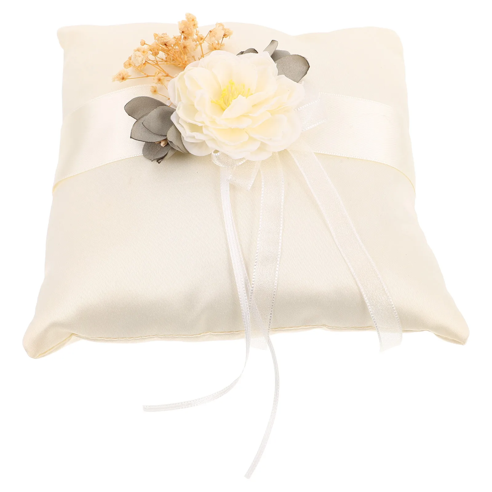 

Proposal Ring Pillow Wedding Ring Holder Cushion Bride Accessories Photography Prop Versatile Use Soft Comfortable Longterm