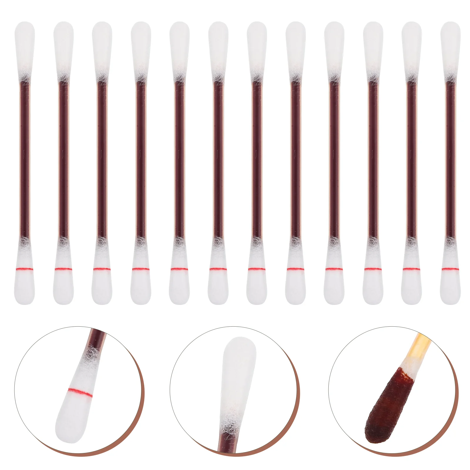 Iodophor Cotton Swab Iodine Swabs Povidone Individually Wrapped for Wounds Sticks