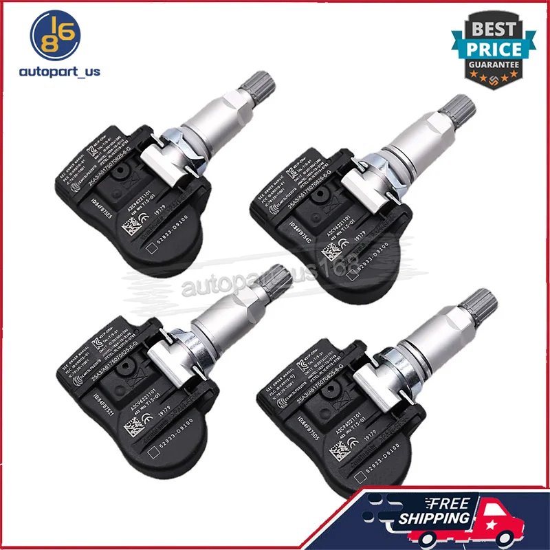 For Genesis G80 G90 Kia Niro Optima Sorento Soul Hyundai Elantra Genesis Ioniq Kona Santa Fe 52933-D9100 Tire Pressure Sensor