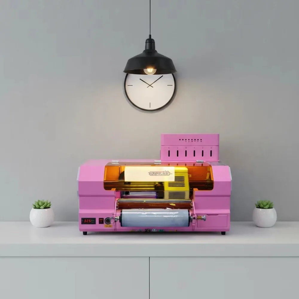 OEM ODM A3 UV DTF Printer DX7 Printhead Roll-to-Roll Automatic Multicolor Any for Surface Factory Wholesale Bulk Order