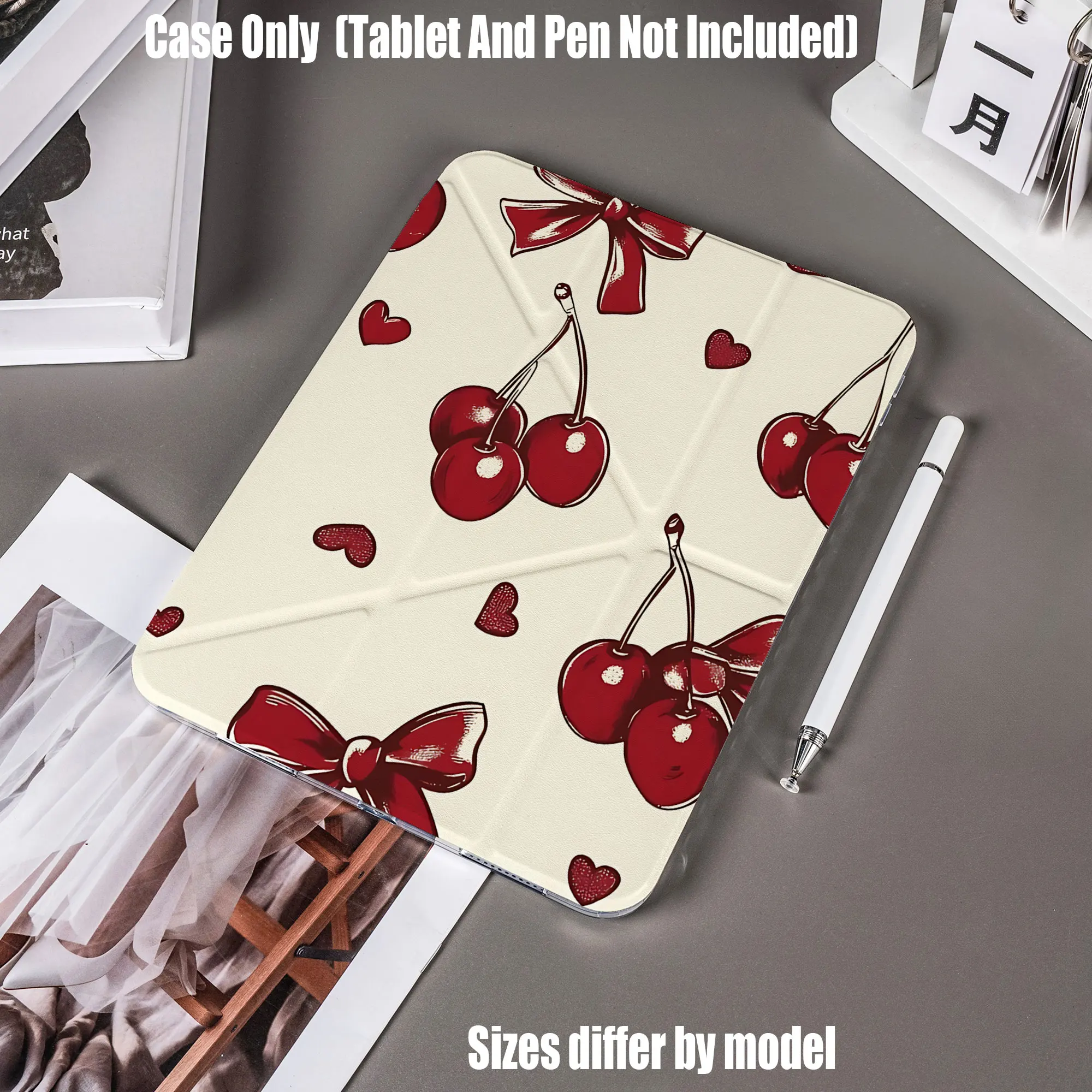 Slim Fit Premium TPU Tablet Cover, Shockproof Durable Lightweight Protective Case for iPad Samsung Huawei Honor Redmi Xiaomi