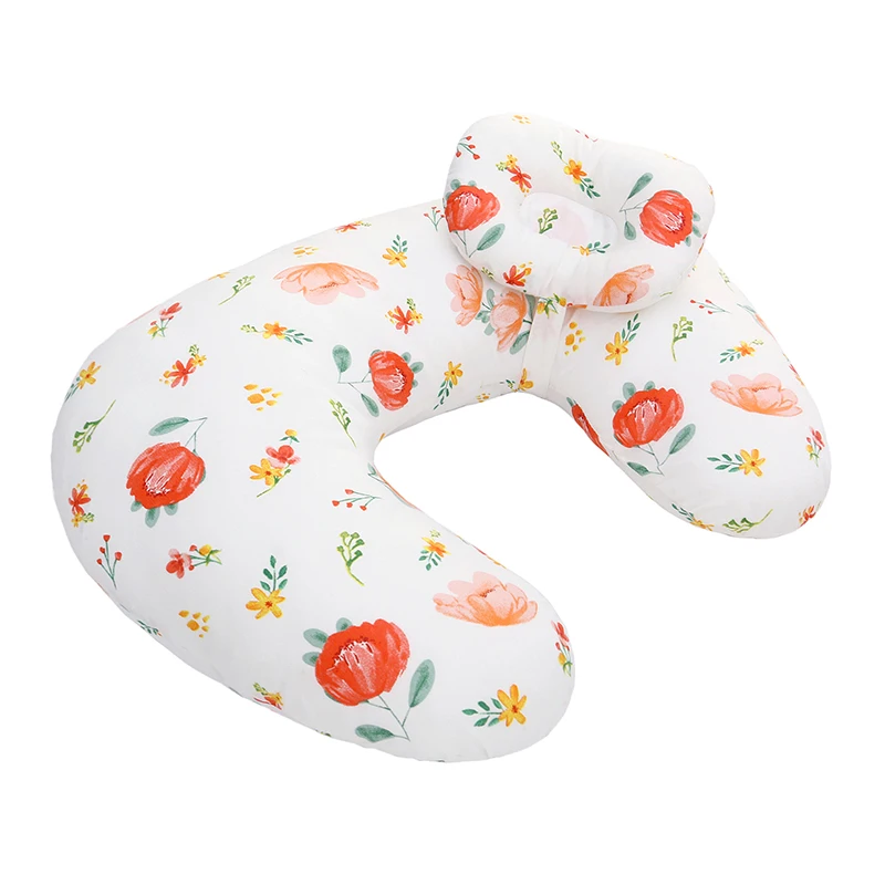 Nursing Pillows Breastfeeding Multifunctional Cartoon Pattern Waist Support U-Shaped Cushion Maternity Infant Universal Pillow