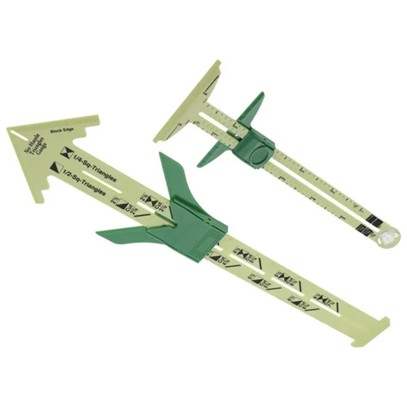 5-IN-1 Sliding Gauge with Nancy Measuring Sewing Tool Patchwork Tool Ruler Tailor Ruler Tool Accessories Home Use High Quality