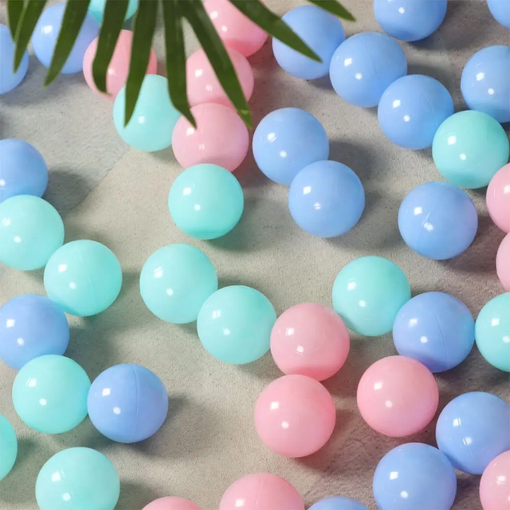 Pelota de deporte al aire libre para niños y bebés, juguete colorido y suave para piscina de agua, pelota de ola oceánica, globos de aire antiestrés ecológicos, 100 piezas
