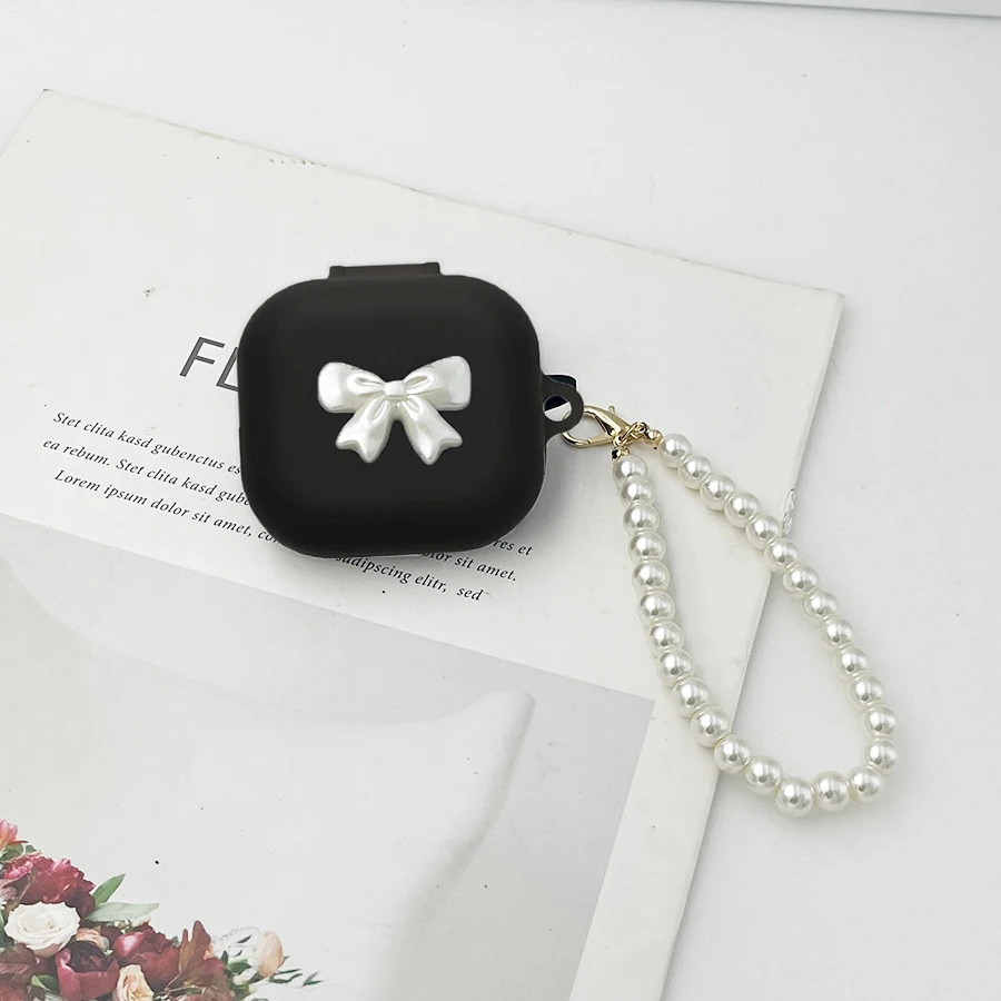 flower case for QCY MeloBuds N30 /HT05/AilyBuds E10 E20 G1 Case Silicone Earphone Cover for QCY MeloBuds Neo case - view 3