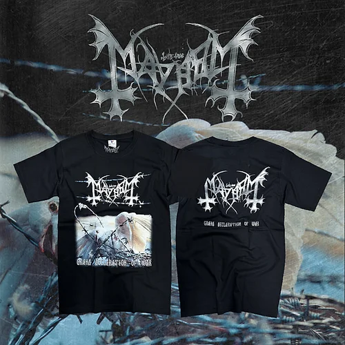 T-shirt Mayhem «Déclaration de guerre»