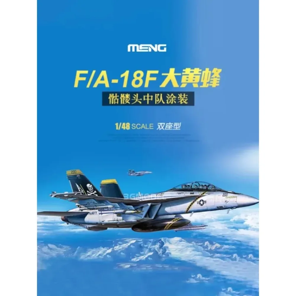 MENG Monteer Plastic Model Kit LS-013 Schaal 1/48 Amerikaanse Boeing F/A-18F Bumblebee Double-Seat Fighter