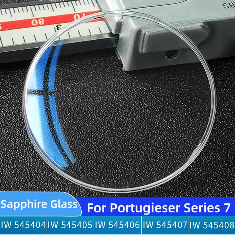 

Pot cover Glass For IWC Portugieser Series 7 Accessories 5101 Sapphire Glass Pot lid Crystal IW545404 545406 503501 Watch Mirror