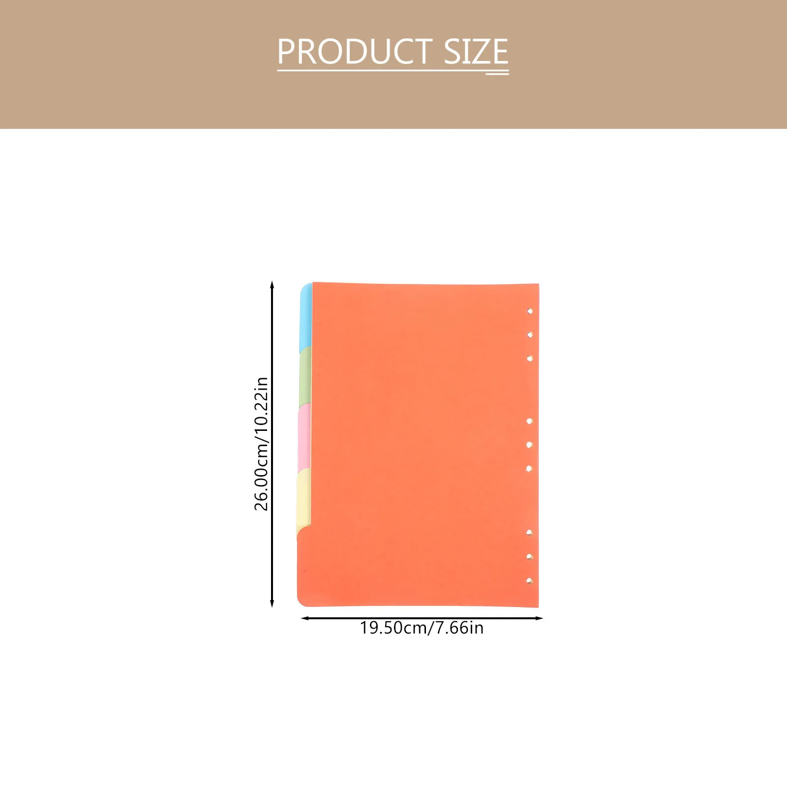 15 Buah Pembatas Binder Pembatas Tab Berwarna untuk Pengindeksan Notebook Laporan Presentasi Pembatas Binder Notepad B5