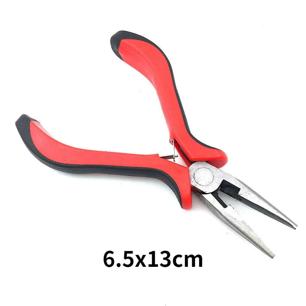 1PCS Mini Metall Diagonal Zange Runde Gebogen Spitz Cutter Für Schmuck Machen Handwerk Perlen Isolierte Zange Hand Werkzeug – Detail 6