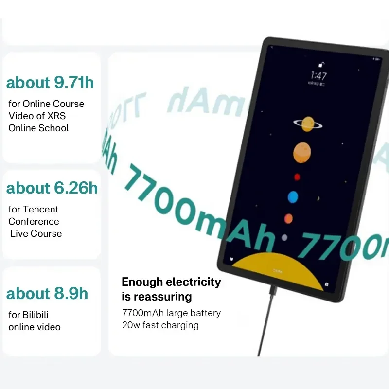 Global Firmware Lenovo Xiaoxin Pad Plus 2023 Tab P11 Multi Language 11.5“ 120Hz Screen Helio G99 6GB 128GB Android 12 7700mAh