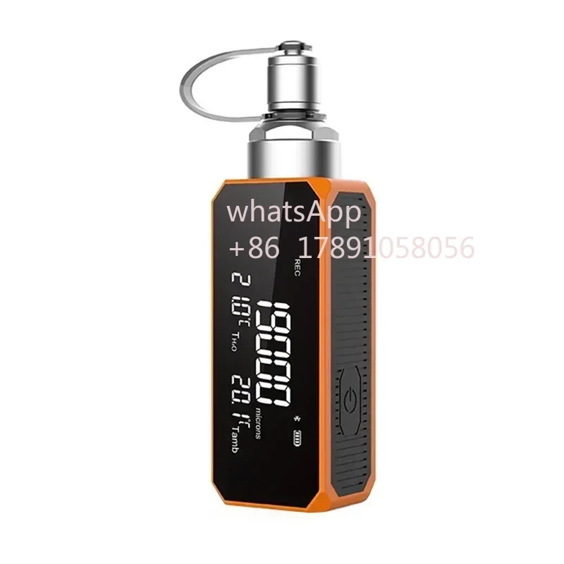 VGW-Mini Vacuum Gauge Micron Digital Micron Gauge Refrigeration Vacuum Tester Accurate Measurement for Refrigeration Maintenance