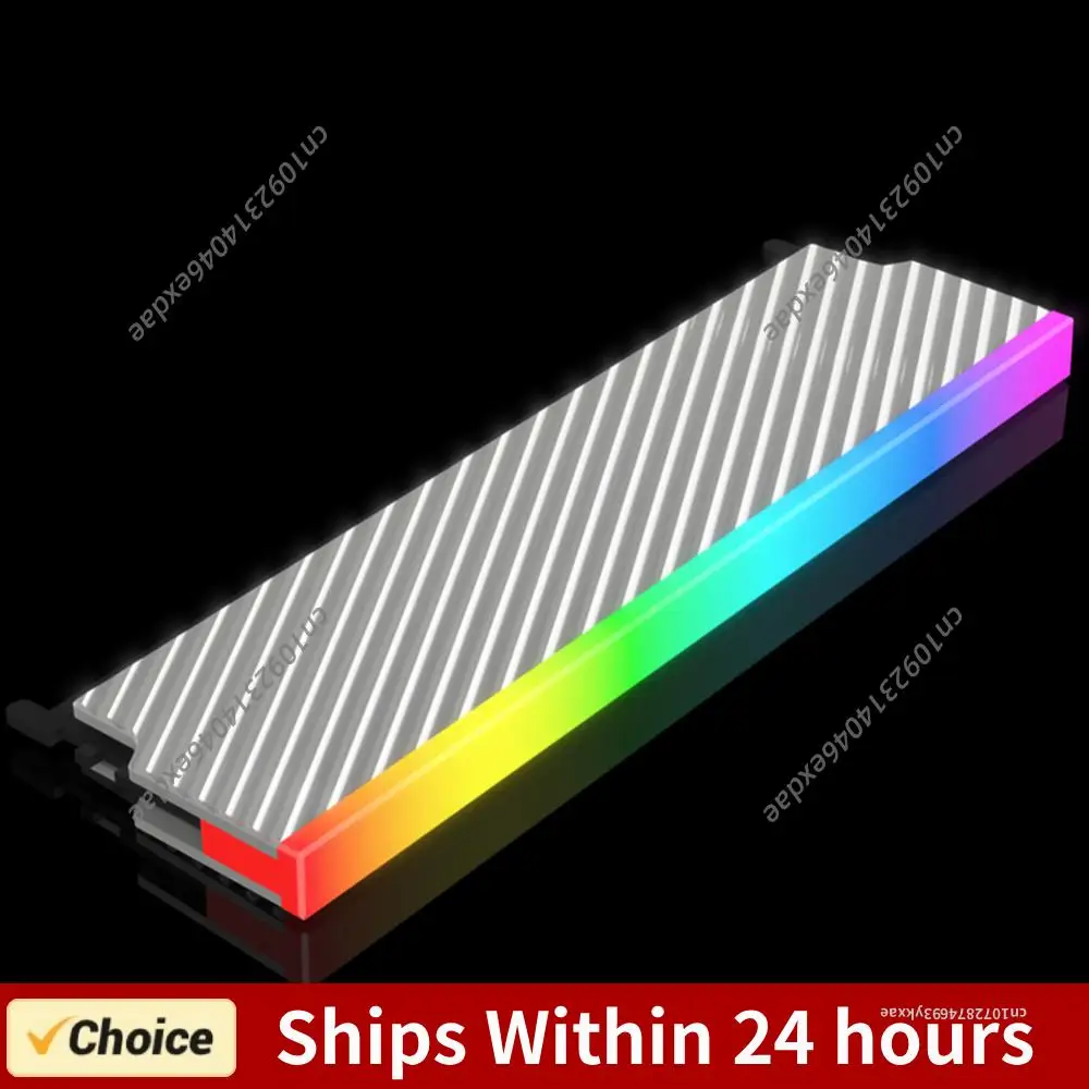 

Кулер для оперативной памяти DDR 5В 3PIN ARGB с поддержкой Aura Sync, радиатор с термопрокладкой для DDR2 DDR3 DDR4 DDR5 для настольных компьютеров