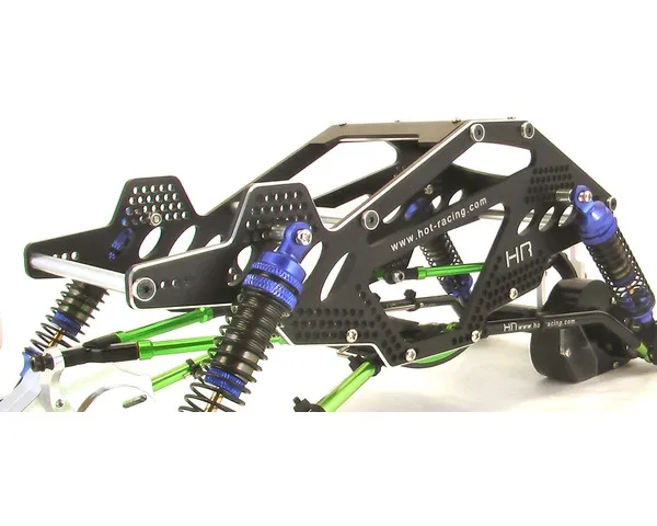 Hot Racing chassis frame conversion for the Axial AX10 vehicles