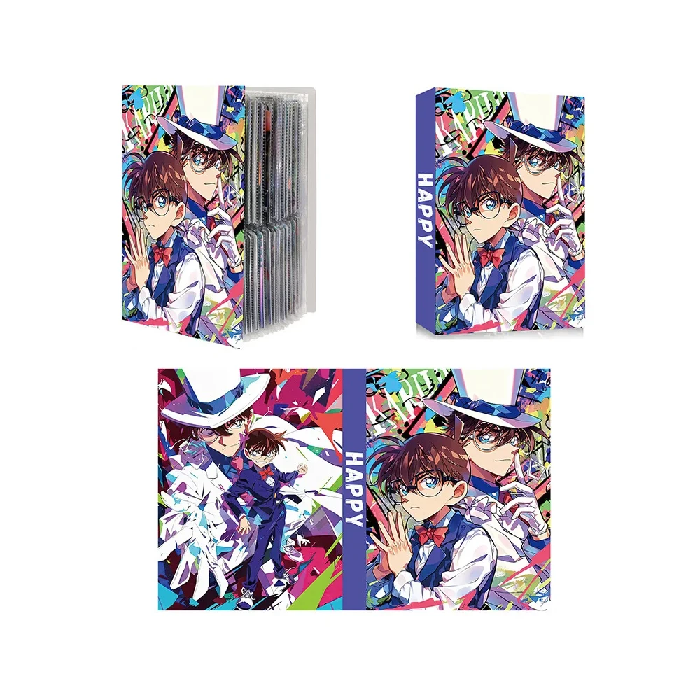 Detective Conan 240-piece Card Album Map Letter Folder Binder Notebook Game Collection Toys Conan Edogawa  Kid The Phantom Thief