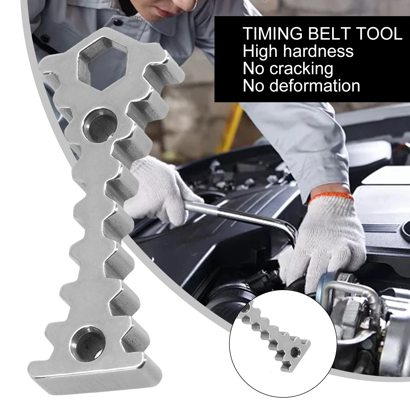 Lightweight and Portable Engine Timing Tool for Skoda 12T 14 15 16 Multiple Sizes Available for Convenient Use