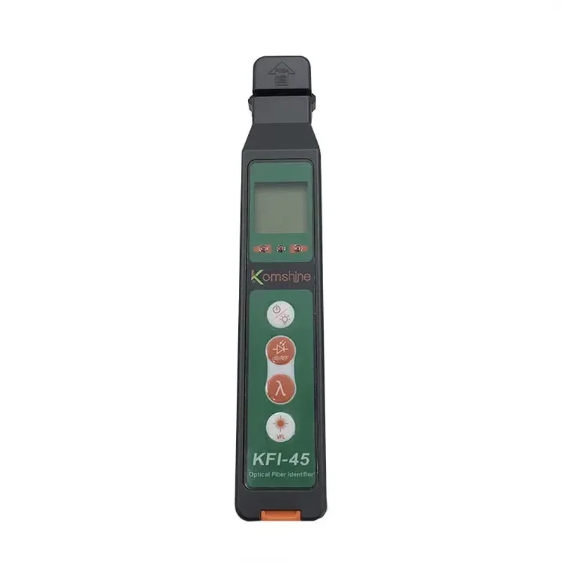 Komshine KFI-45 Live Fiber Optical Identifier Detector Cable Tester with VFL and Optical Power Meter Function