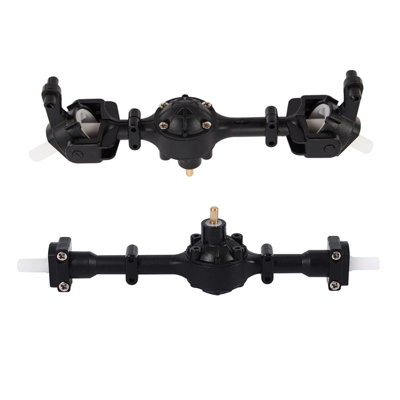 2Pcs Metal Gear Front And Rear Axle Set For WPL B1 B14 B24 C14 C24 C34 C44 1/16 RC Car Spare Parts Accessories