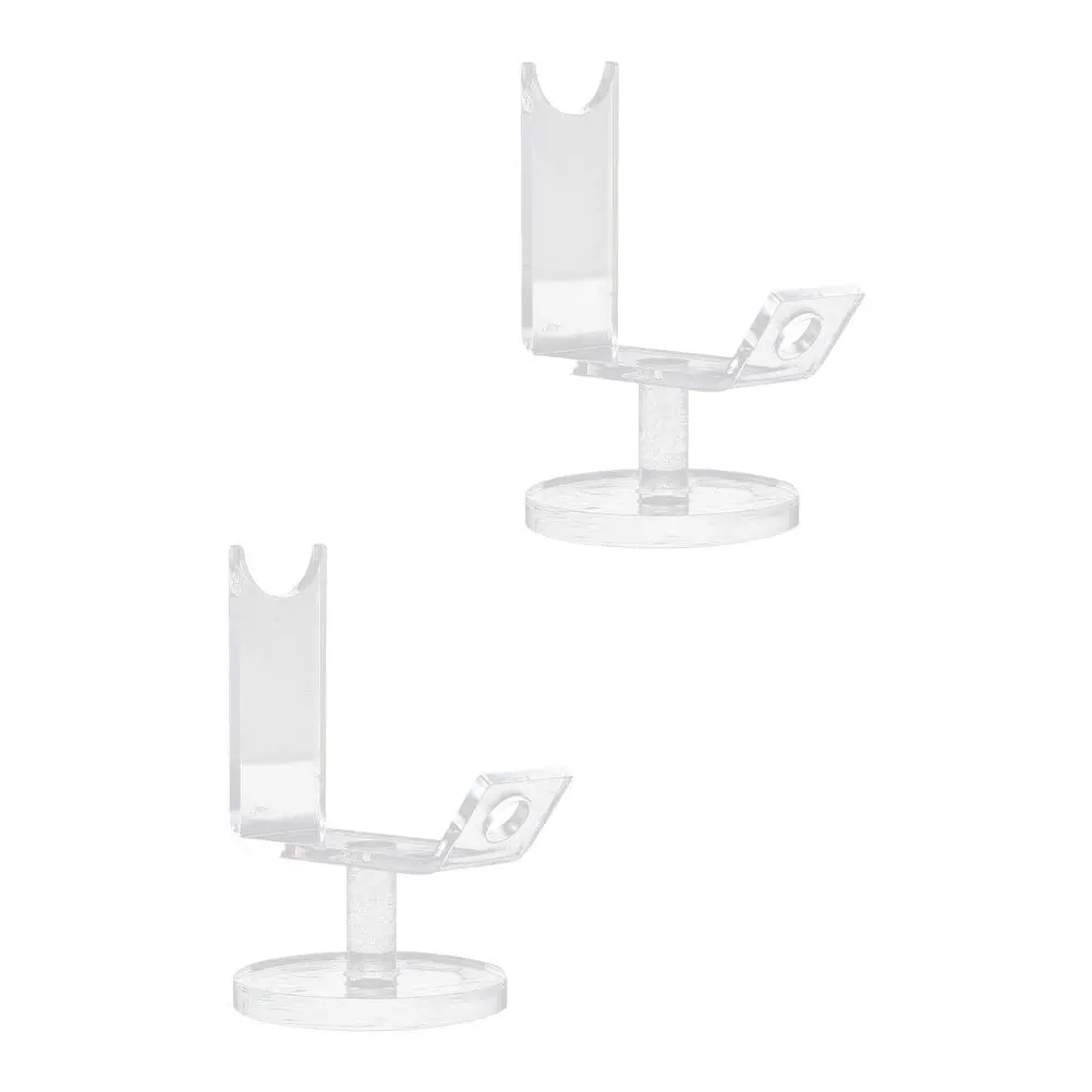 

2Pcs High-Quality Acrylic Display Fixed Position Rack for Tattoo Machine Holder Multi-Functional Display Shelf
