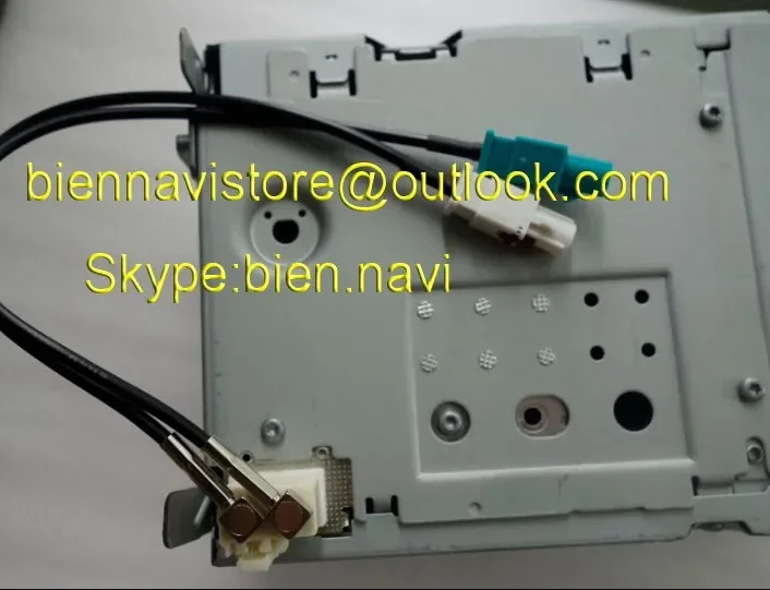 

100% NEW vw car styling car Radio FAKRA Antenna RCD510 RNS510 rRCD310 RNS315 Antenna Adapter Radio 2 into 2 - MFD