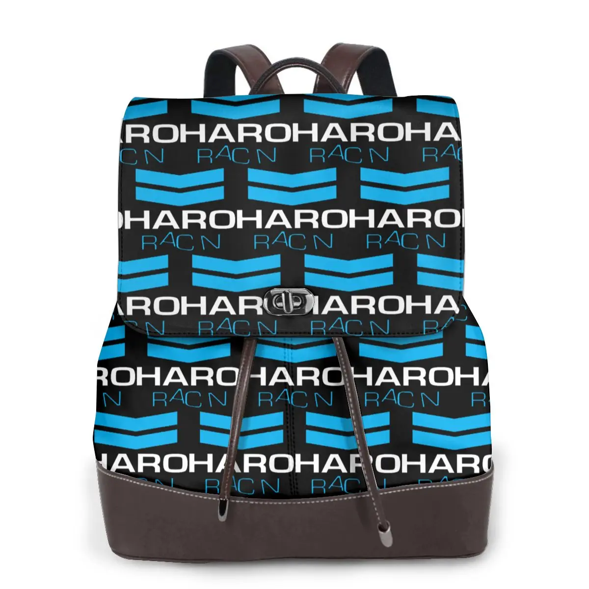 Haro Racn Bluewhite- Old School Bmx Bookbag School Student Bags Hiking Travel Daypack for Women Fashion Derma Backpack