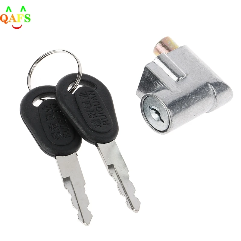 حزمة أمان بطارية قفل الإشعال للدراجات النارية ، والسكوتر ، والدراجة الإلكترونية ، ومفتاحين ، والسكوتر ، والسلامة #5