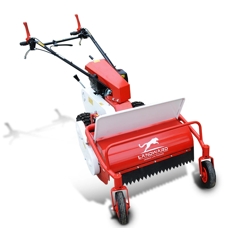 All Terrains Professional Lawn Cleaning Machine Wholesale Small Crawler Mower Customized Home Use Wheel Mower Walk-Behind Cutter