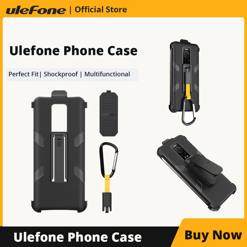 Ulefone  Phone Case Original  Case with Belt Clip and Carabiner  For Power Armor 13 Power Armor 18T Armor 17Pro etc.