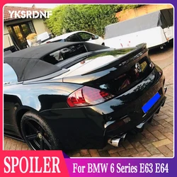 Spoiler For BMW 6 Series E63 E64 2004 2005 2006 2007 2008 2009 Carbon Fiber Material Tail Wing Rear Tail Wing Car Styling