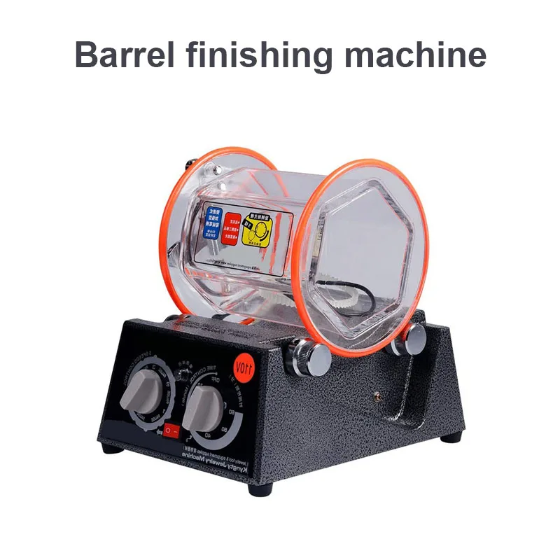 

3KG Rotary Tumbler Surface Polisher Jewelry Drum Polishing Gold Silver Tools Tumbling Mini-Tumbler Finishing Equipment 110/220V
