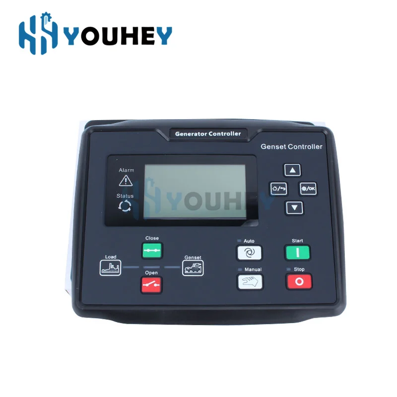 

6110UN 6120UN Diesel Generator Controller AMF Auto Start Stop Control Module Panel Generator Parts Replace Smartgen HGM6110UN