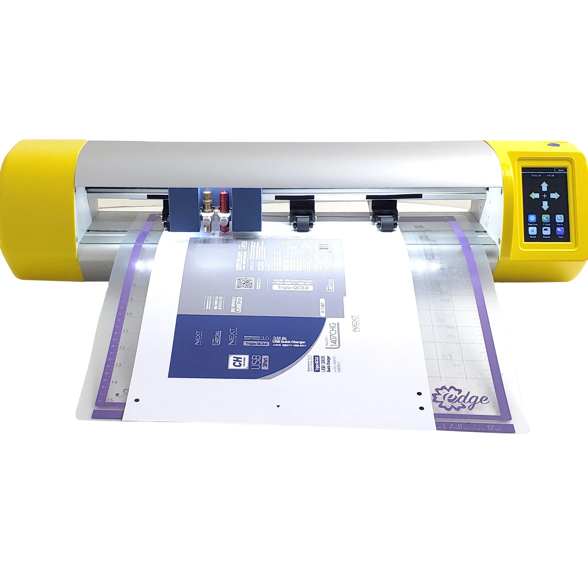 Teneth CCD Automatic Camera Contour Cut Desktop Sticker Label Die Cutting Machine For DIY Heat Transfer Vinyl Cutter Plotter