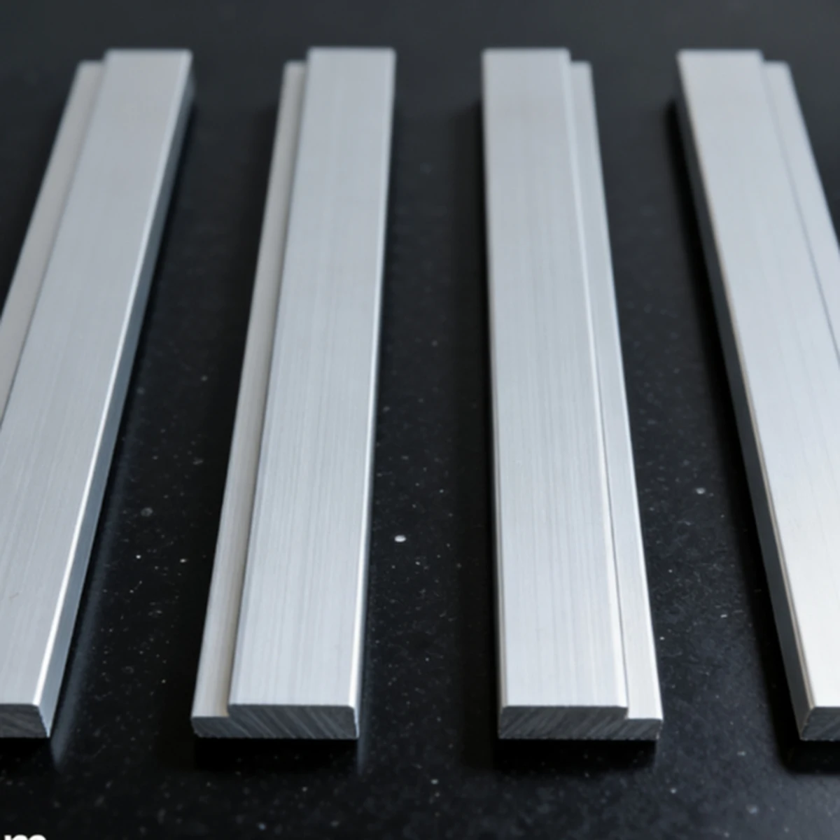 10mm*10mm Alumina Alloy Solid Aluminum Strip, Aluminum Block Flat Strip Processing Customization