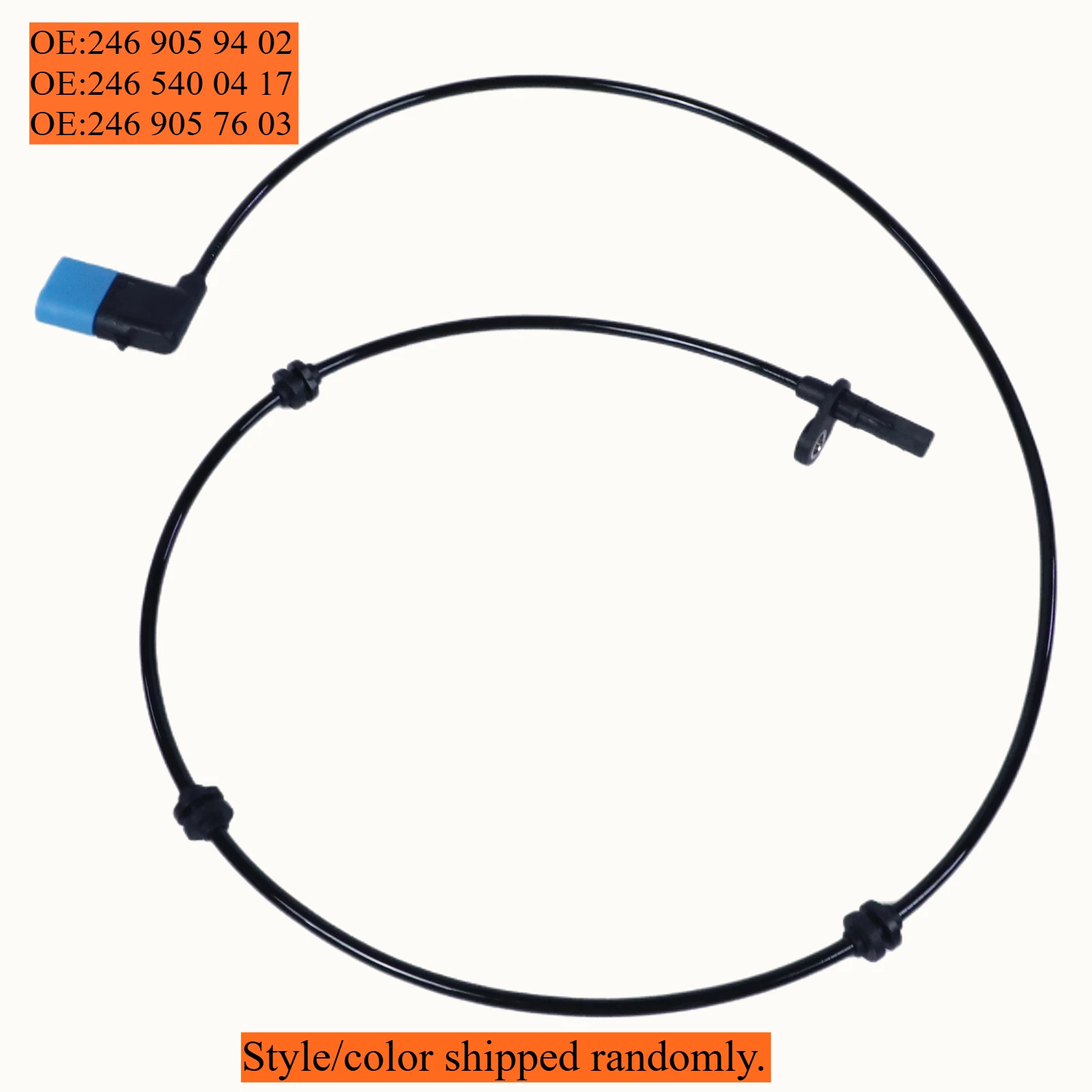 Rear Left Right ABS Speed Sensor for Mercedes-Benz CLA250 CLA45 AMG GLA250 GLA45 AMG B250e, 2469059402, 2465400417, 2469057603