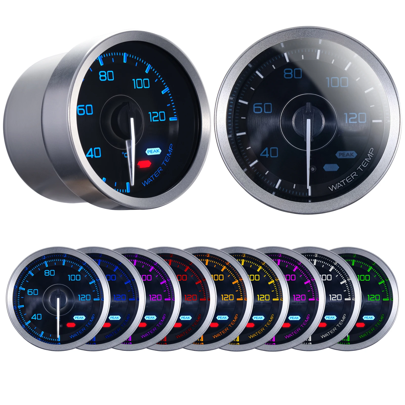 Defi Advance A1 60mm Defi Gauge Water Temp Gauge Oil Temp Gauge Turbo Boost Gauge Ext Temp Gauge Oil Pressure Gauge