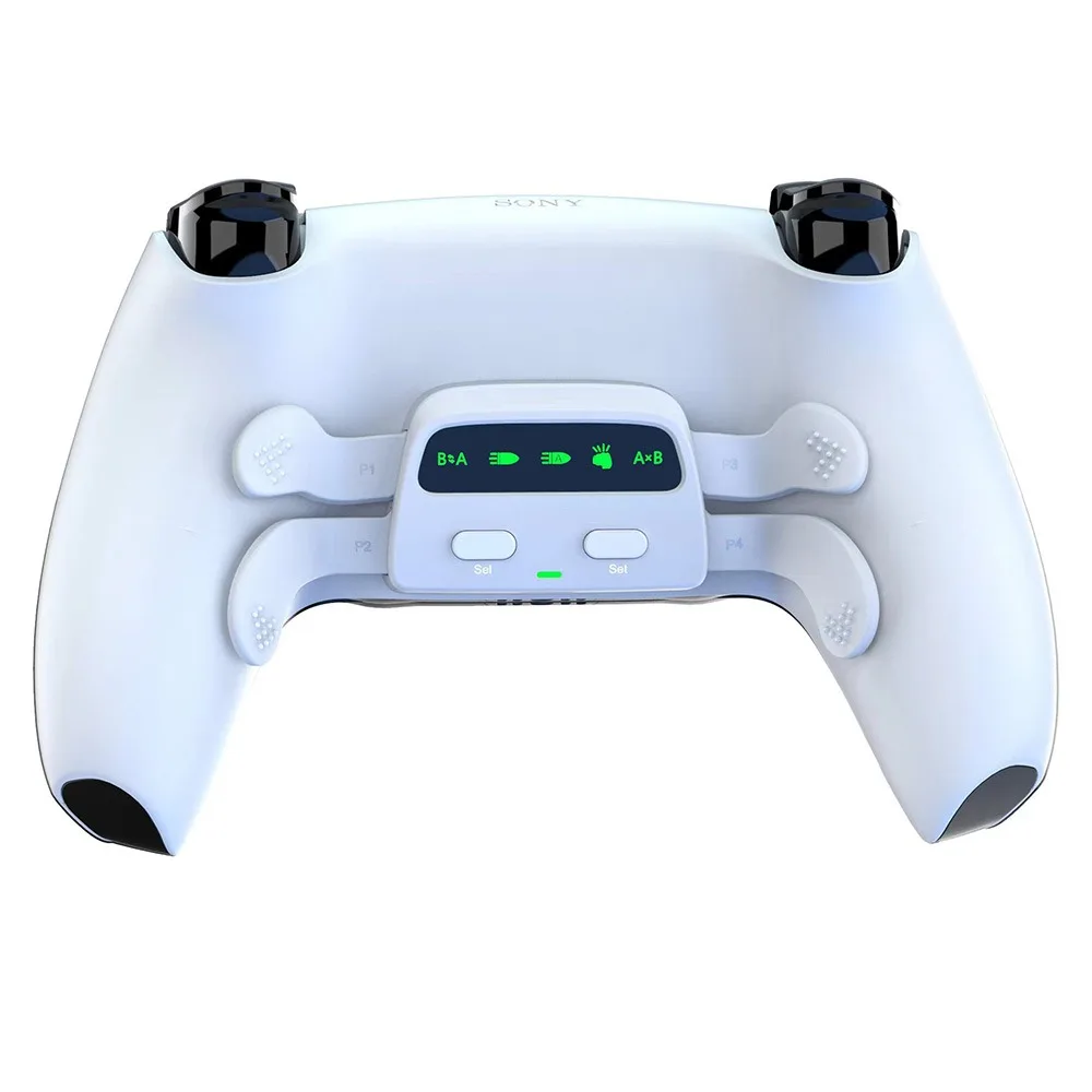 Professional Gaming Gamepad Back Paddles Multi-function Programmable Gamepad Extension DIY Game Controller Adapter for PS5