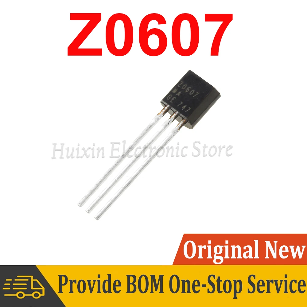 Z0607 Z0607MA TO-92 TRIAC 0.8A 600V New and Original IC Chipset