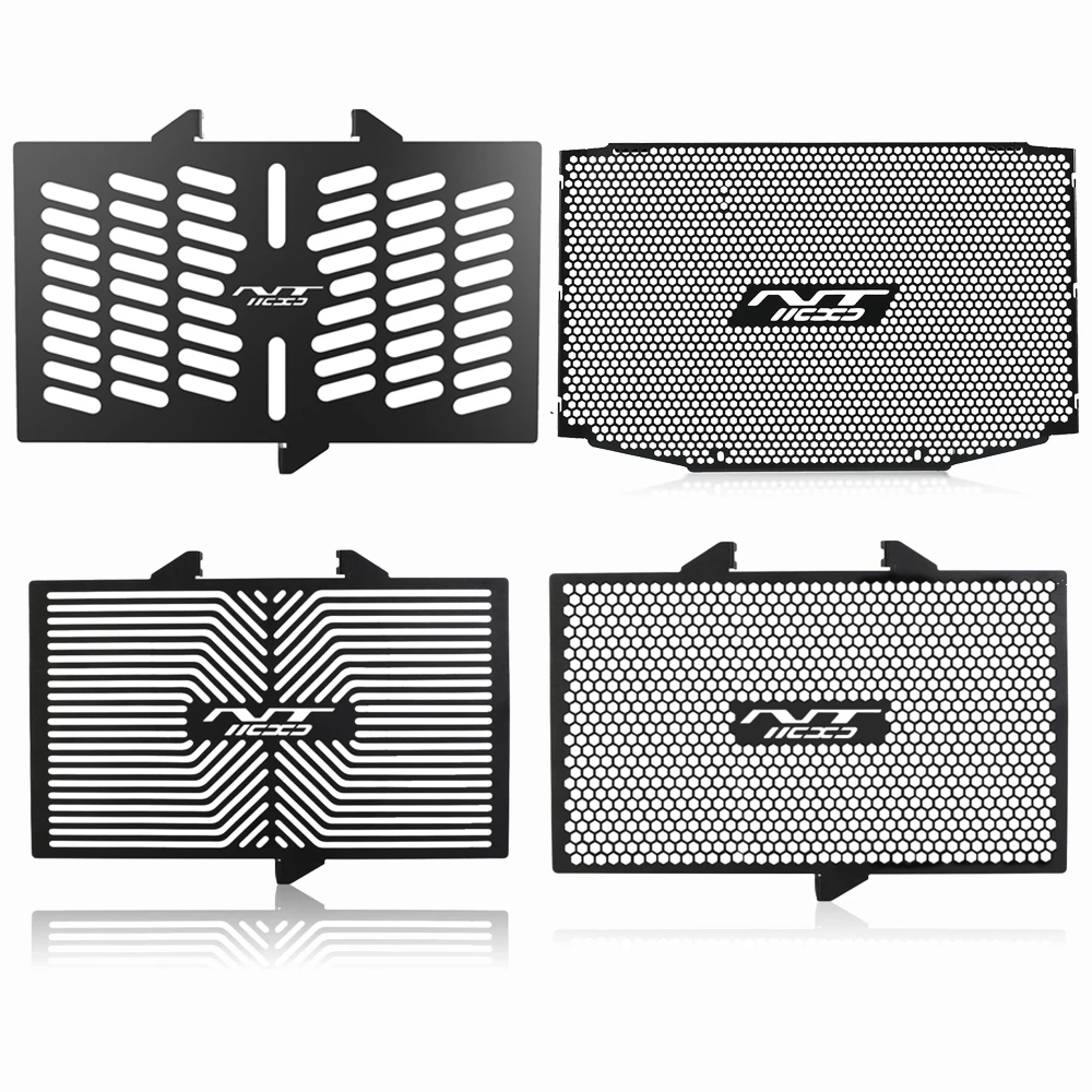 

For Honda NT 1100 DCT 2021 2022 2023 2024 Motorcycle Aluminum Radiator Guard Grille Protector Cover 2025 NT1100 NT-1100