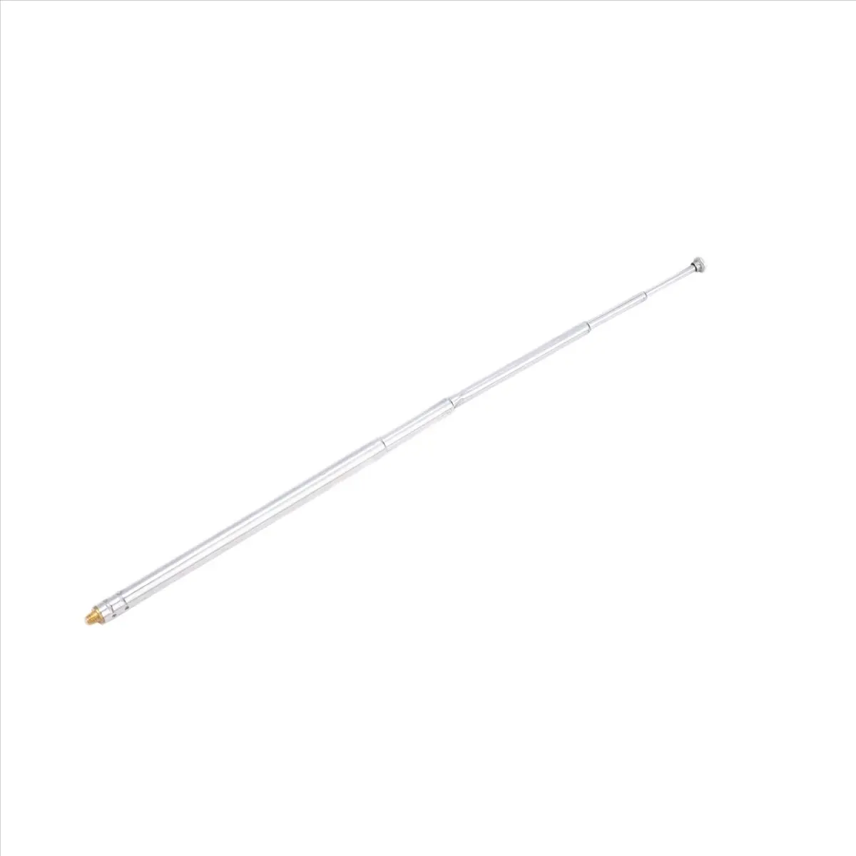 ●RC Model Car 5 Silver 5 Section 3 mm External Threaded Expansion Antenna
