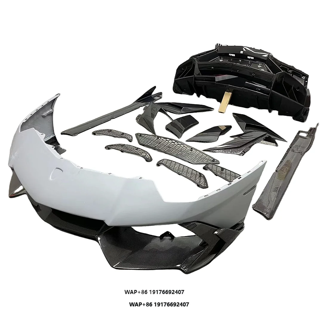 M Style BodyKit Carbon Fiber Customized Services Car Bumpers for Aventador LP700-4 LP720 LP750 Body Kits