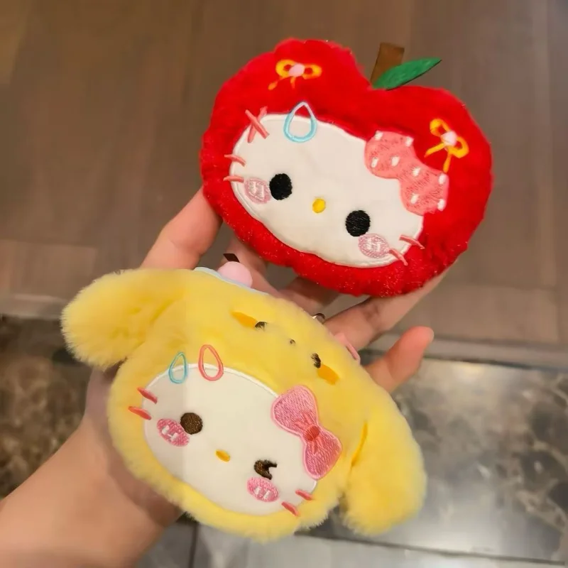 ハローキティぬいぐるみキーホルダーかわいいフルーツをテーマにしたバックパックの装飾絶妙な吊り下げ装飾クリスマスギフト