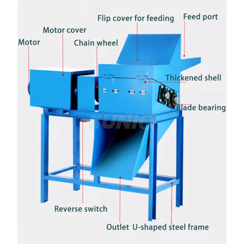 Wholesale Price Small Electric Cutting Filleting Slicing Machine/Large Commercial Automatic Crusher For Fish Feed Farm view 3