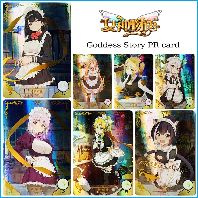 Rare genuine Goddess Story PR card Hayasaka Ai Bronzing collection cartoon Anime personaggi carte da gioco regali di compleanno di natale