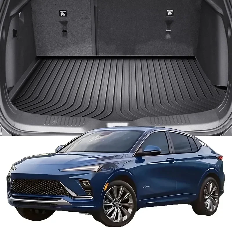 Upgrade TPE Car Rear Trunk Mats Storage Pads Cargo Tray Dustproof Waterproof Protecion Cushion For Buick Envista 2022-2024