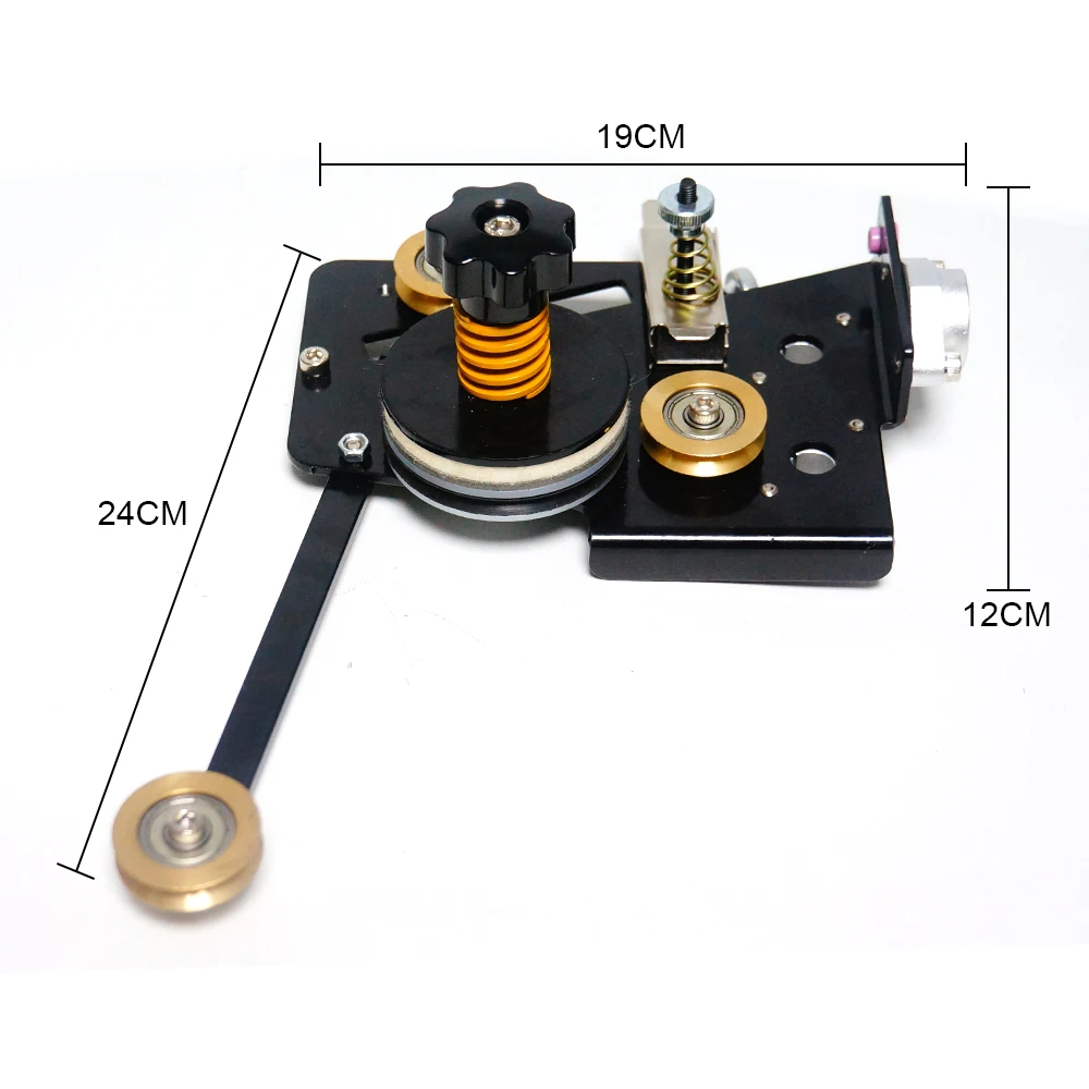 آلة لف تستخدم الموتر الميكانيكي BJ01 قطر السلك 0.14-1.2 مللي متر وحدة تحكم في التوتر لأدوات لف لف اللفائف