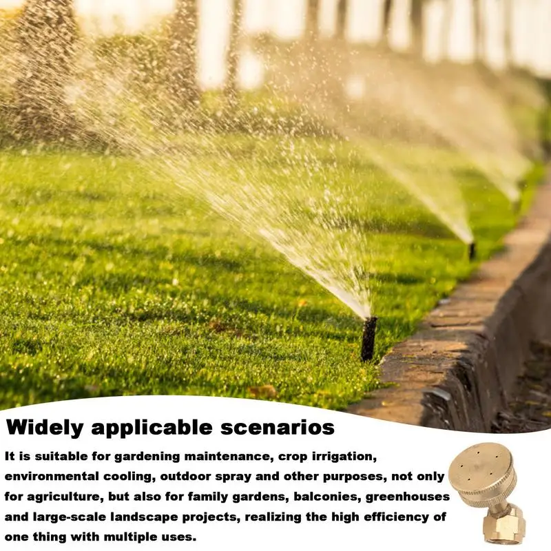 Mist Nozzle Efficient Replacement Mister Nozzles Multifunctional Boom Kit For Sprayer Drip Irrigation Spray Heads For