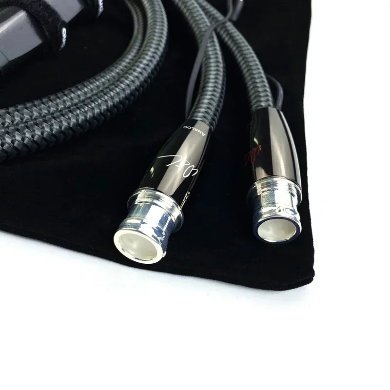 Kabel audiofilski WEL Signature XLR Solid PSS Silver HiFi Audio Interconnect Line z pudełkiem