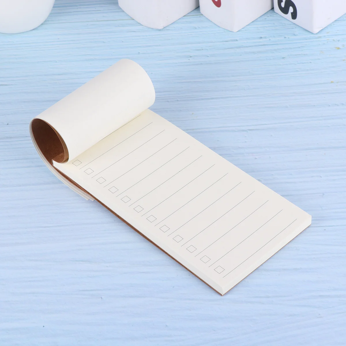 

8Pcs Craft Paper Notepads Simple Design Portable Memo Pads for Daily to Do List Office School Supplies Notebook for Work