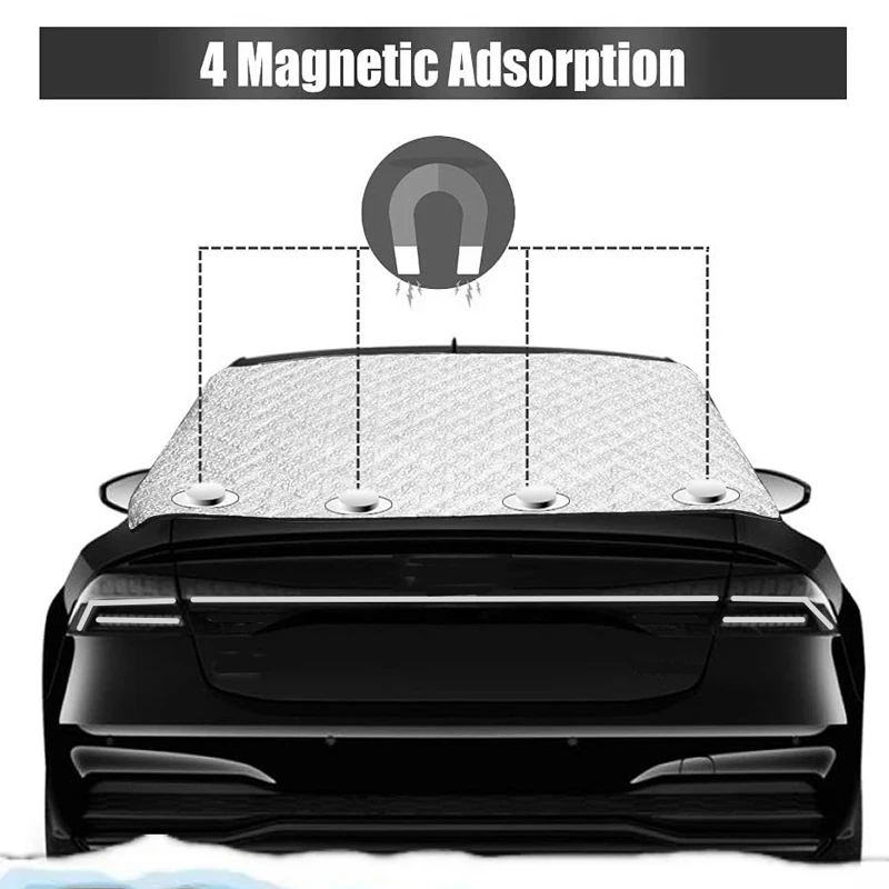Universeller Auto-Heckscheiben-Sonnenschutz Abdeckung für Auto-Heckfenster UV-Schutz Wärmeisolierung Schutzvorrichtung für Auto SUV – Detail 3