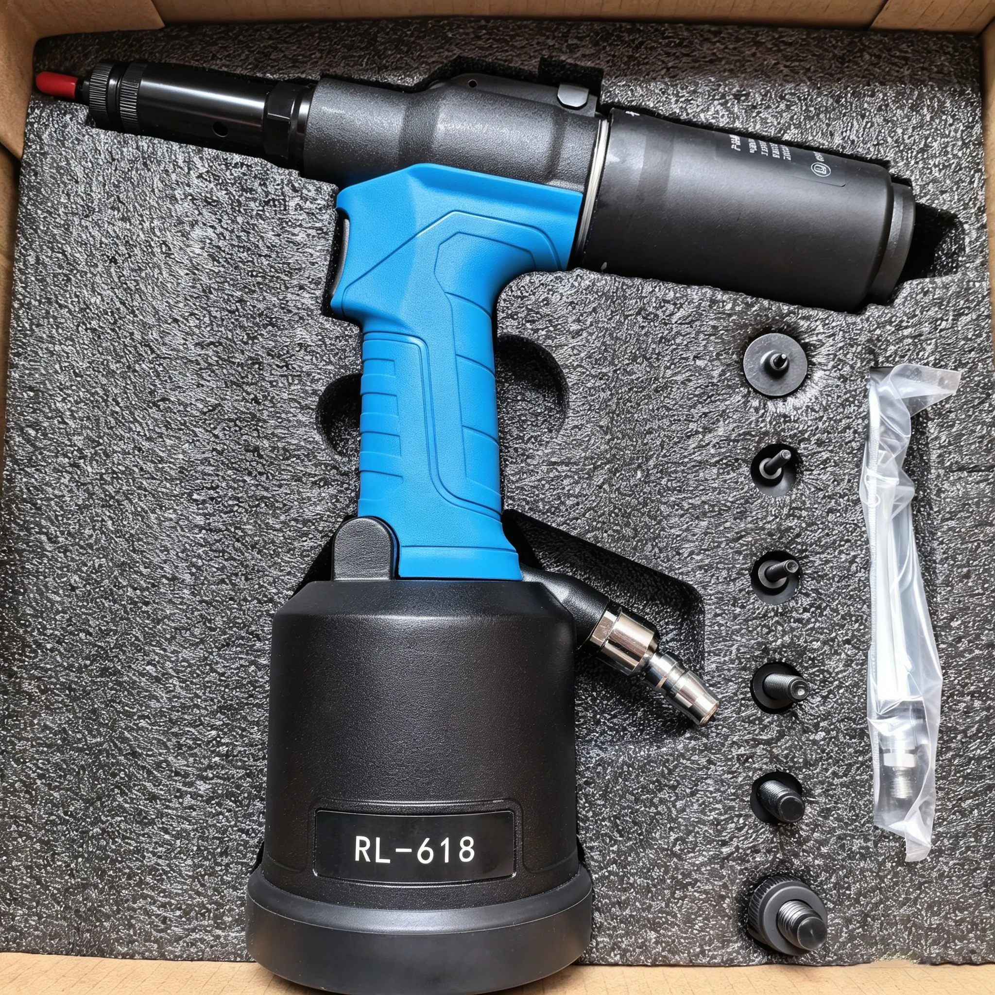 Pneumatic Riveter Automatic Rivet Nut Gun RL-6312 Industrial Hydraulic Quick Riveting Nut Tool M3 M4 M5 M6 M8 M10 M12